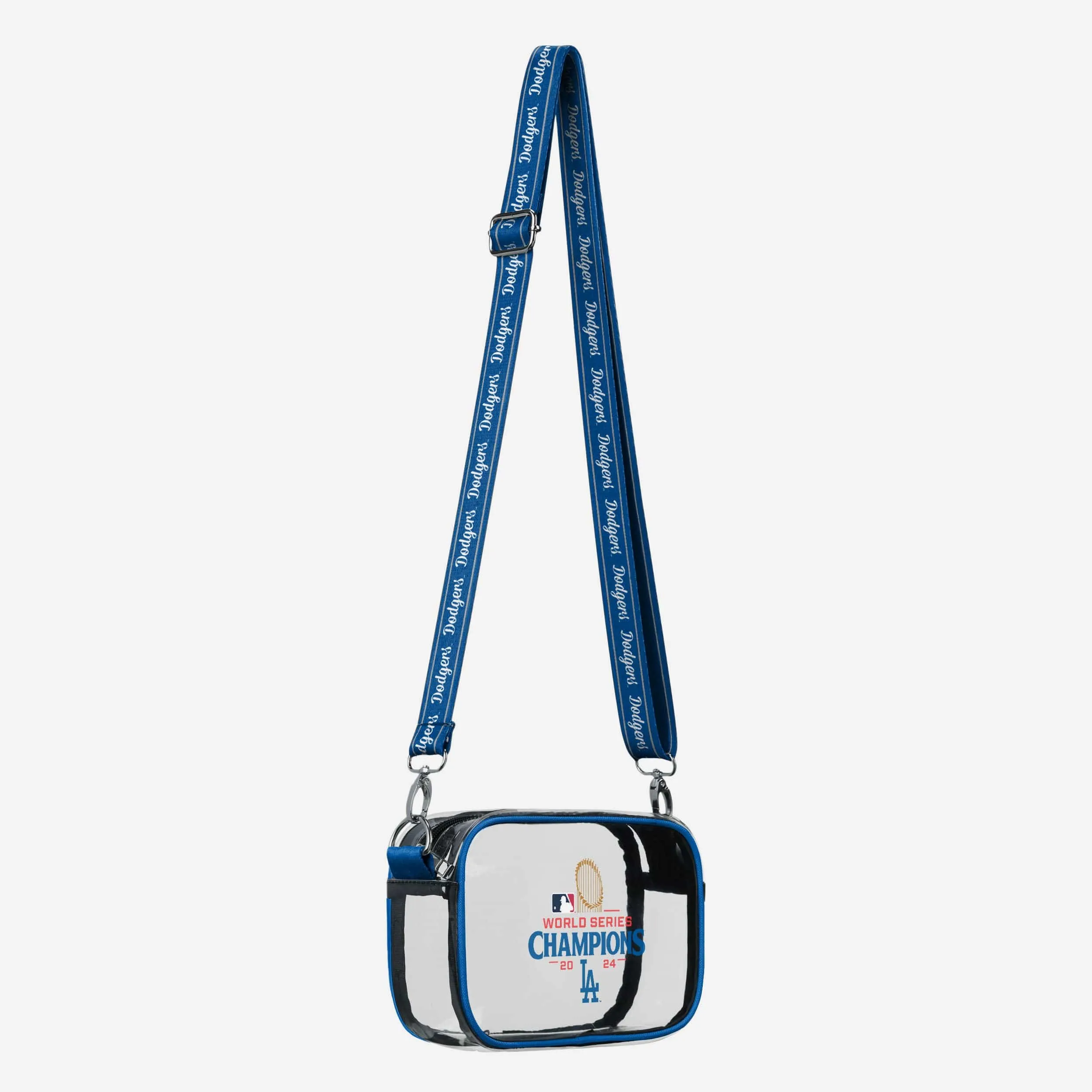 Los Angeles Dodgers 2024 World Series Champions Clear Crossbody Bag