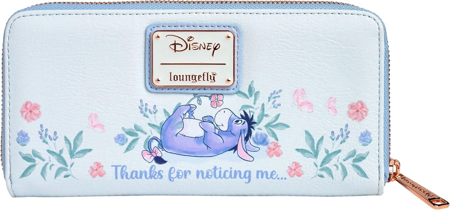 Loungefly Disney Eeyore Wallet Zip Around Clutch (Blue, Eeyore)