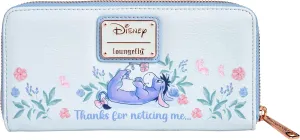 Loungefly Disney Eeyore Wallet Zip Around Clutch (Blue, Eeyore)