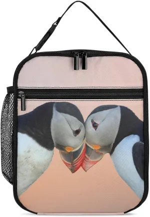 Love Cute Animal Reusable Lunch Bag Insulated Portable Lunch Box Bag Leak Proof Dining Bag Lunch Box Container Tote Pattern49, 27.5X20cm, style