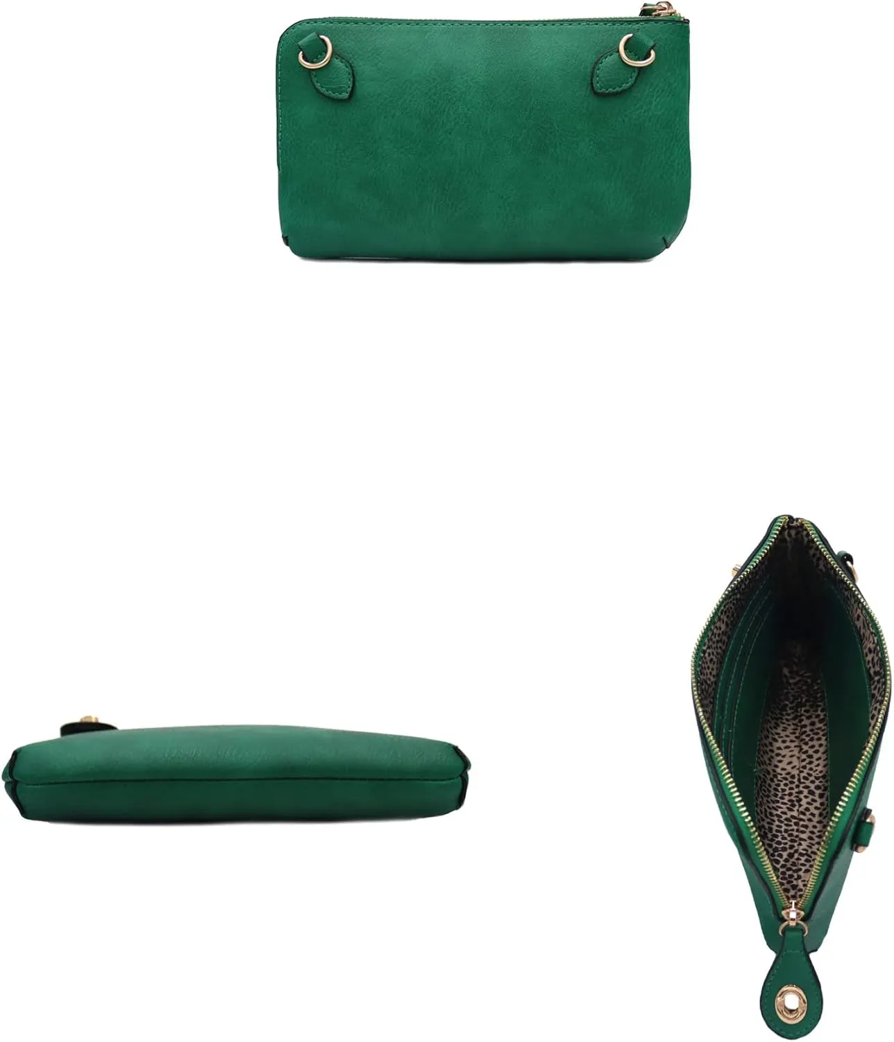 LOVESOME Women's Small Crossbody Bag Wristlet Clutch