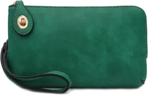 LOVESOME Women's Small Crossbody Bag Wristlet Clutch