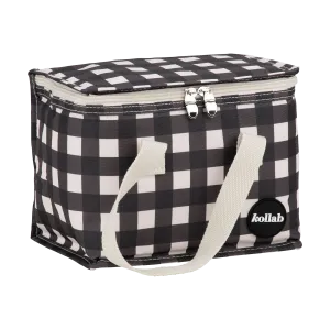 Lunch Box Black Check