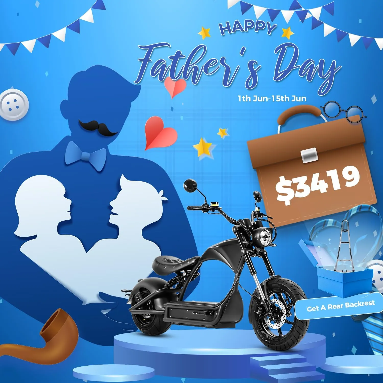 M1P Pro 4000W 50MPH Electric Motorcycle for Adults 60V 42Ah Battery 55 Miles Long Range Street Legal Dual Battery Electric Motorcycle Full Suspension Dual Hydraulic Brake 2 Seats Electric Moped
