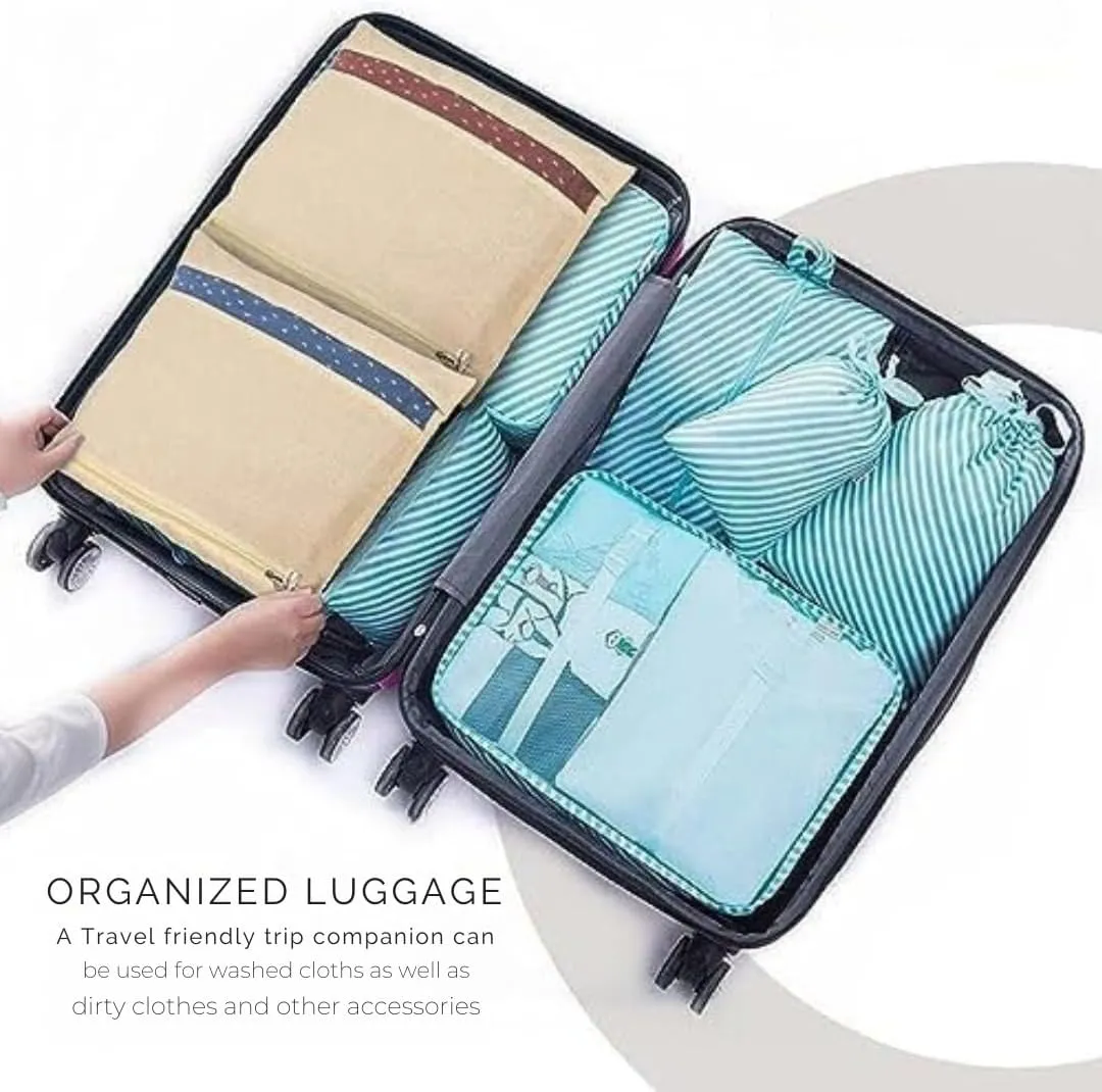 Mayatra's Organic Cotton Saree Storage Bags - Wardrobe Organizer With Zipper - 14 * 16 inches (Pack Of 15)