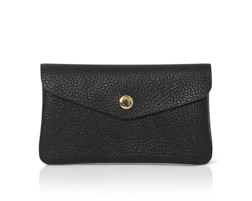 Medium Popper Leather Purse
