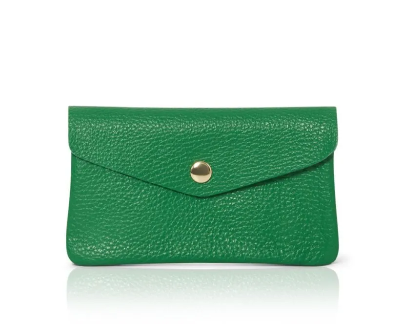 Medium Popper Leather Purse