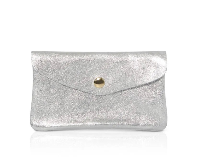 Medium Popper Leather Purse