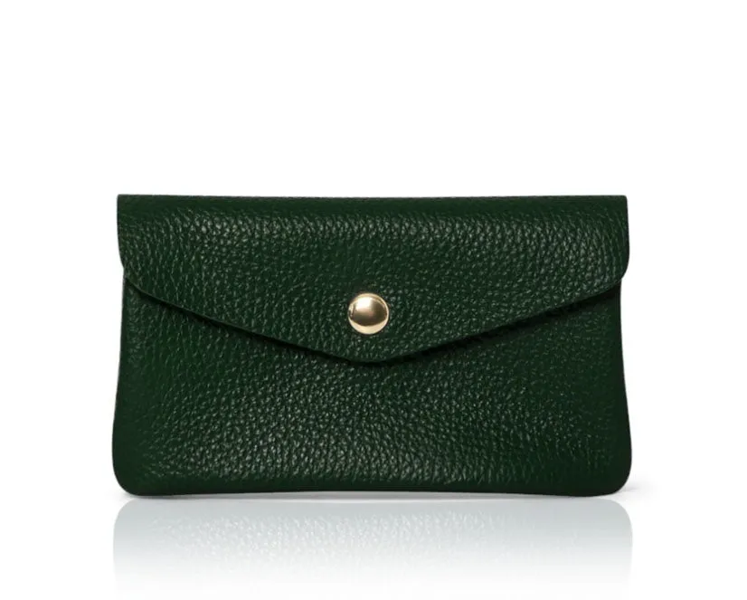 Medium Popper Leather Purse