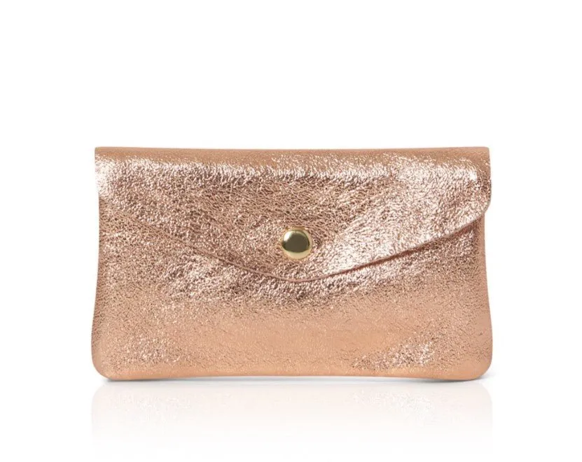 Medium Popper Leather Purse