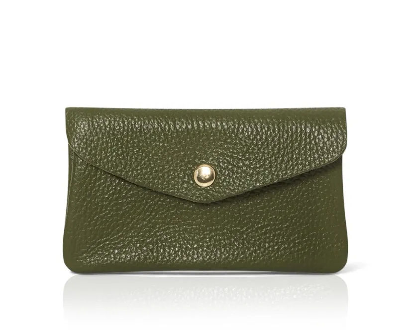 Medium Popper Leather Purse