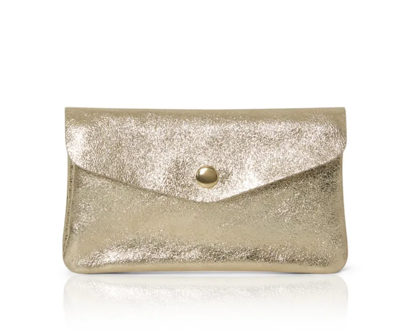 Medium Popper Leather Purse