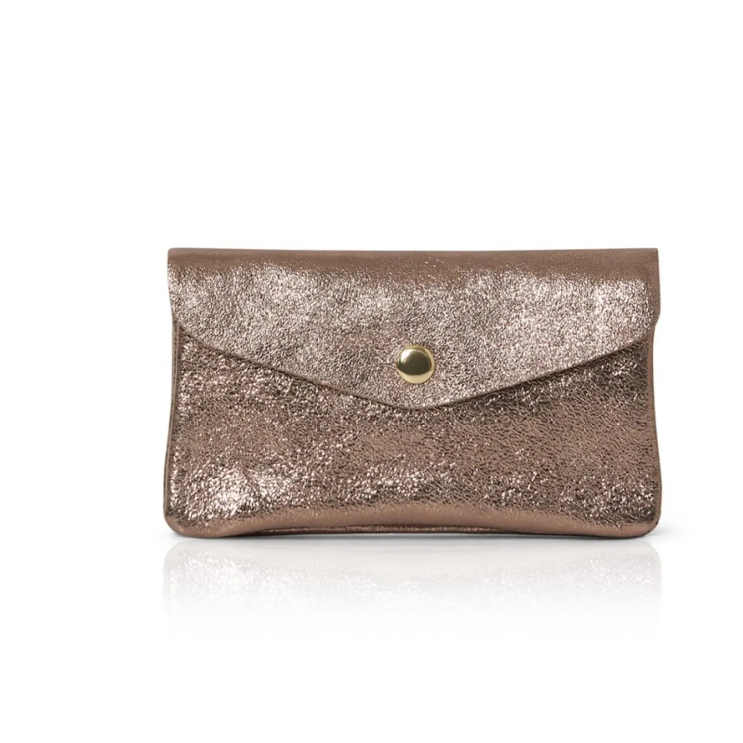 Medium Popper Leather Purse