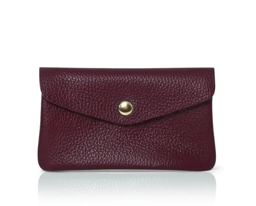 Medium Popper Leather Purse