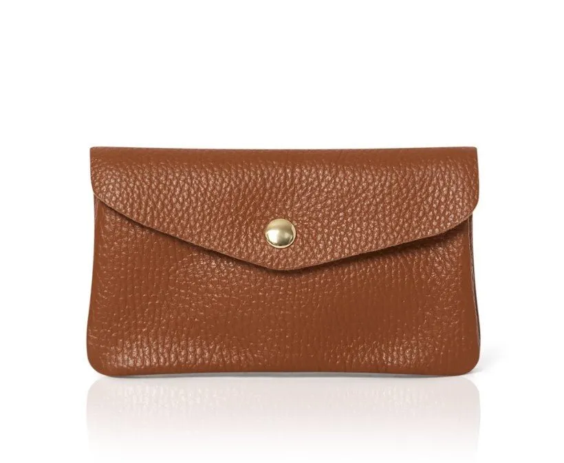 Medium Popper Leather Purse