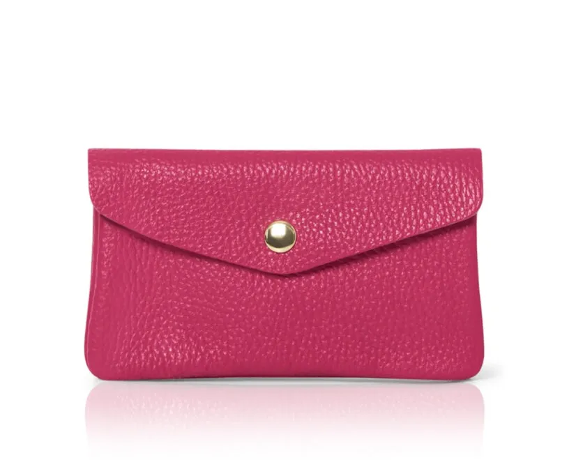 Medium Popper Leather Purse