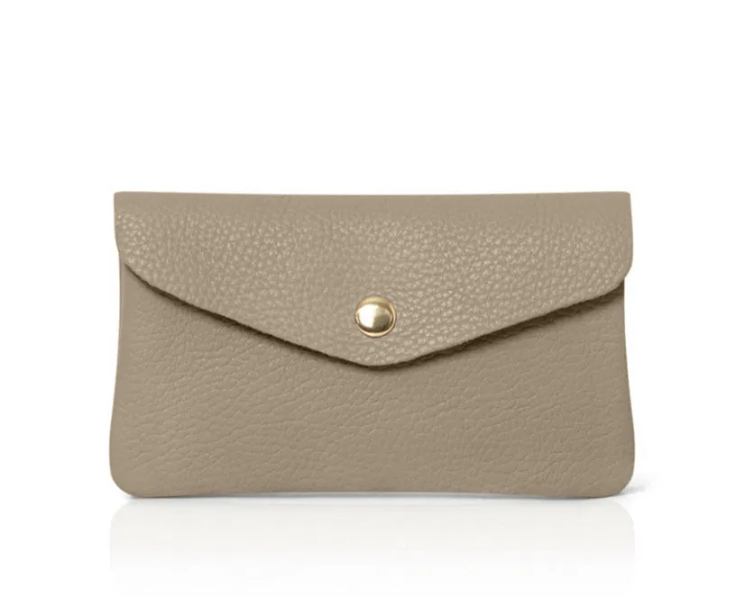 Medium Popper Leather Purse
