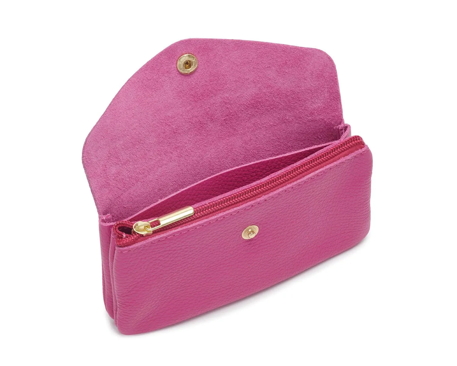 Medium Popper Leather Purse