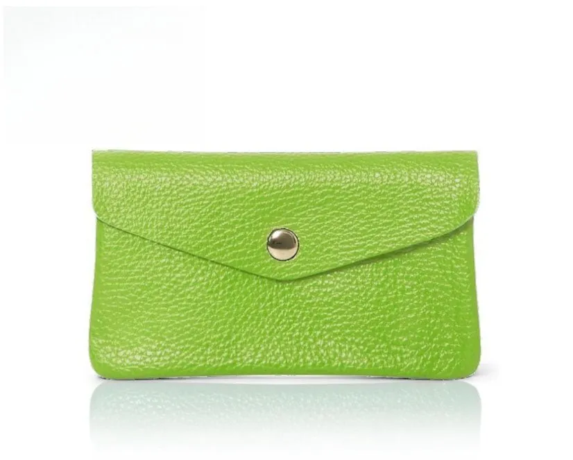Medium Popper Leather Purse