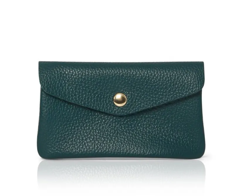Medium Popper Leather Purse