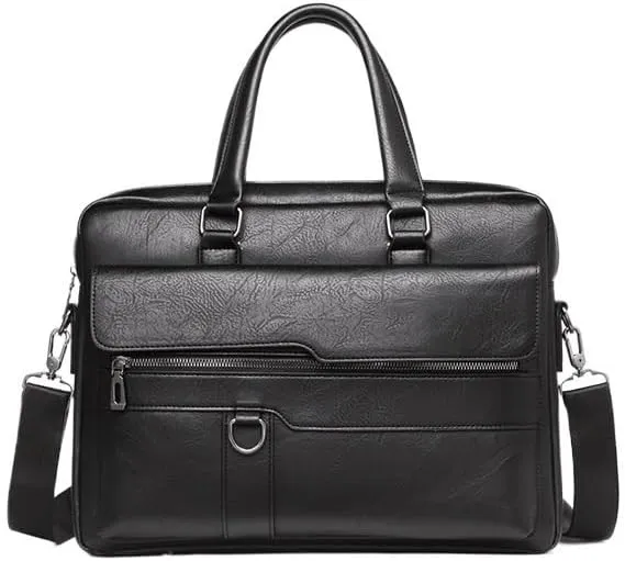 Men's Handbag Vintage Briefcase Business Computer Bag Crossbody Bag Office Workplace