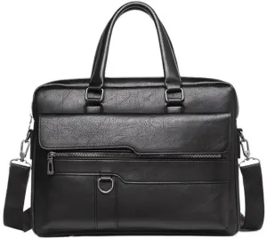 Men's Handbag Vintage Briefcase Business Computer Bag Crossbody Bag Office Workplace