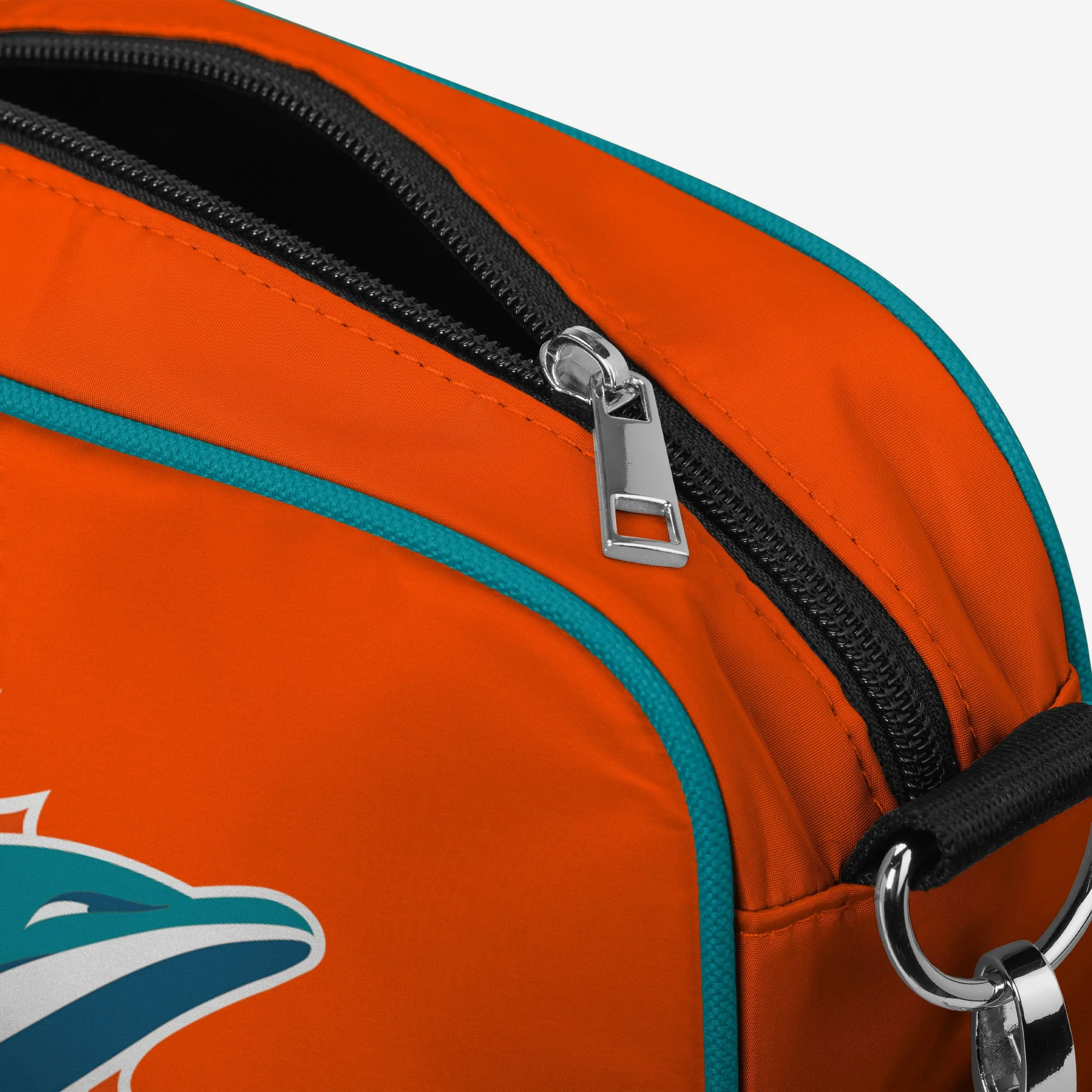 Miami Dolphins Team Logo Crossbody Bag