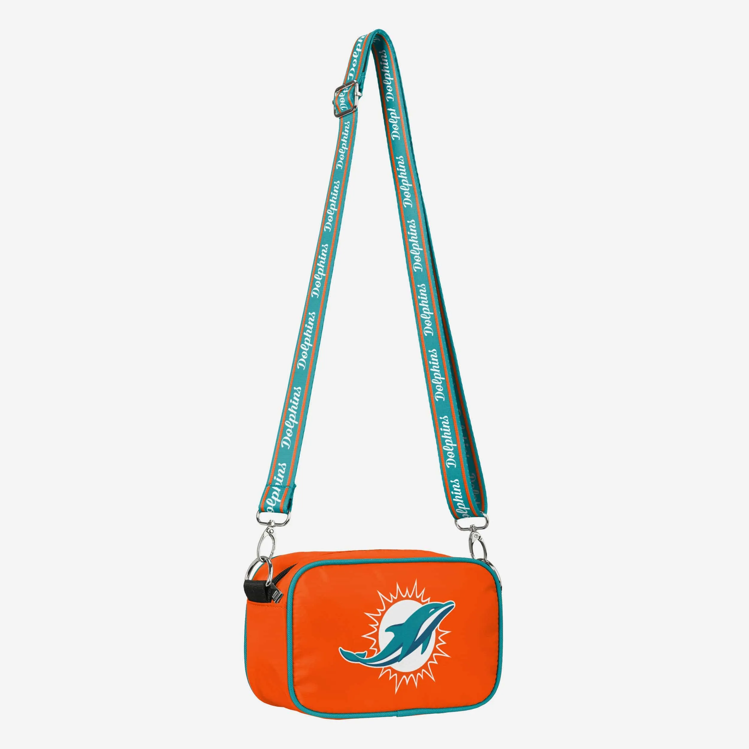 Miami Dolphins Team Logo Crossbody Bag