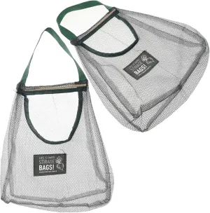 Mikinona Pack Garlic Mesh Bag Vegetable Hanging Organizer Onion Fruit Storage Mesh Pouches Onion Bags Garlic Holder