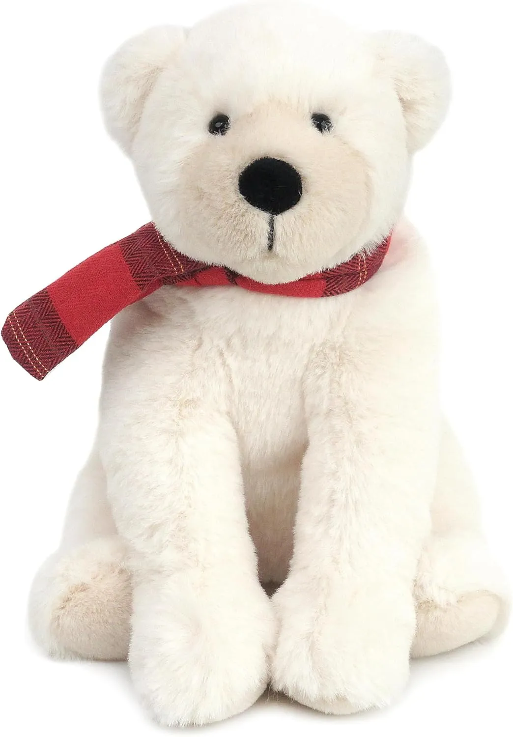 MON AMI North Polar Bear Stuffed Animal – 9”, Polar Bear Plush Toy for Kids of All Ages, Nursery Décor
