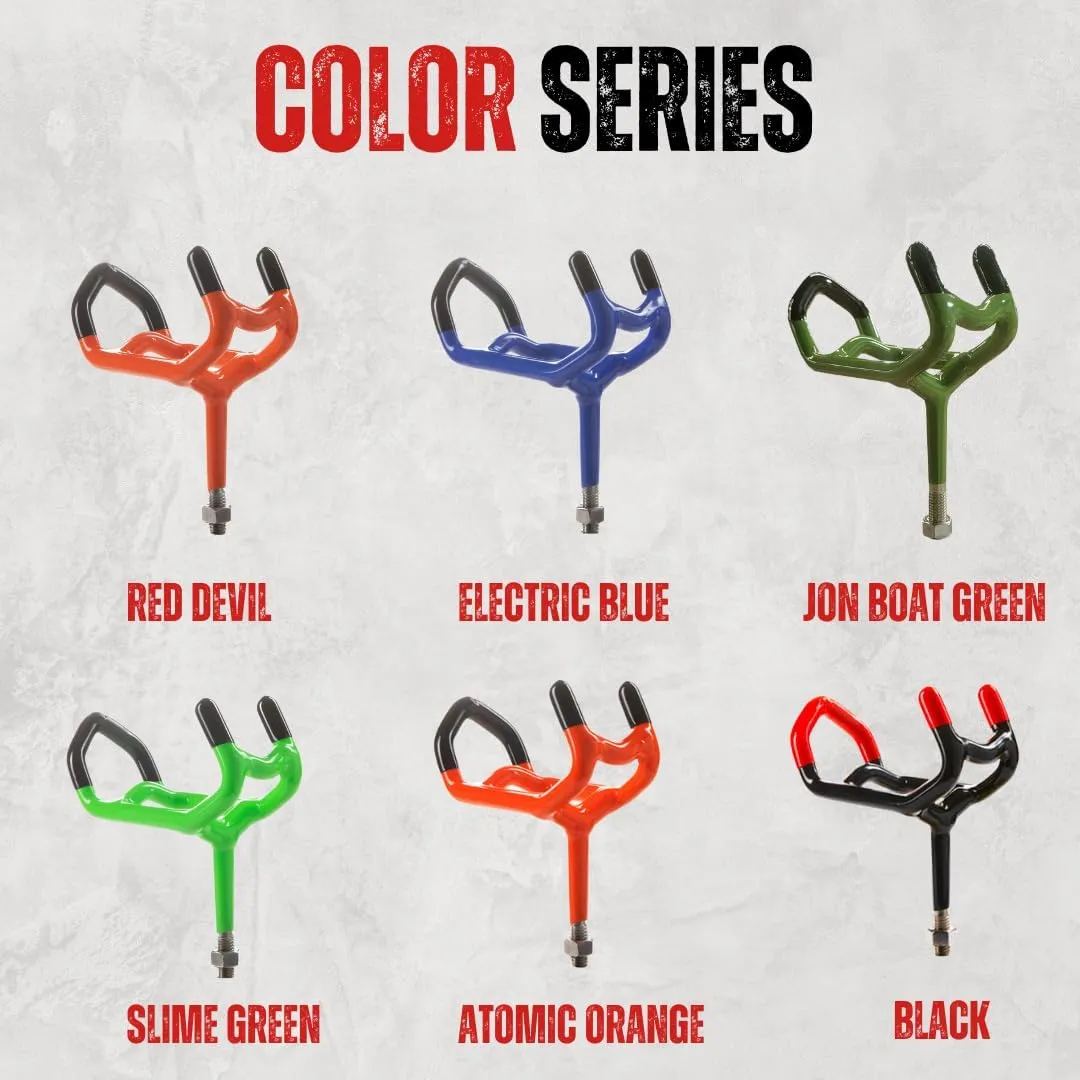Monster Rod Holders Double Action Talon 5/35 Degree | Fishing Rod Holders for Boats, Kayaks, Deck Mounts | Heavy-Duty Stainless Steel with UV Coating | Six Color Options