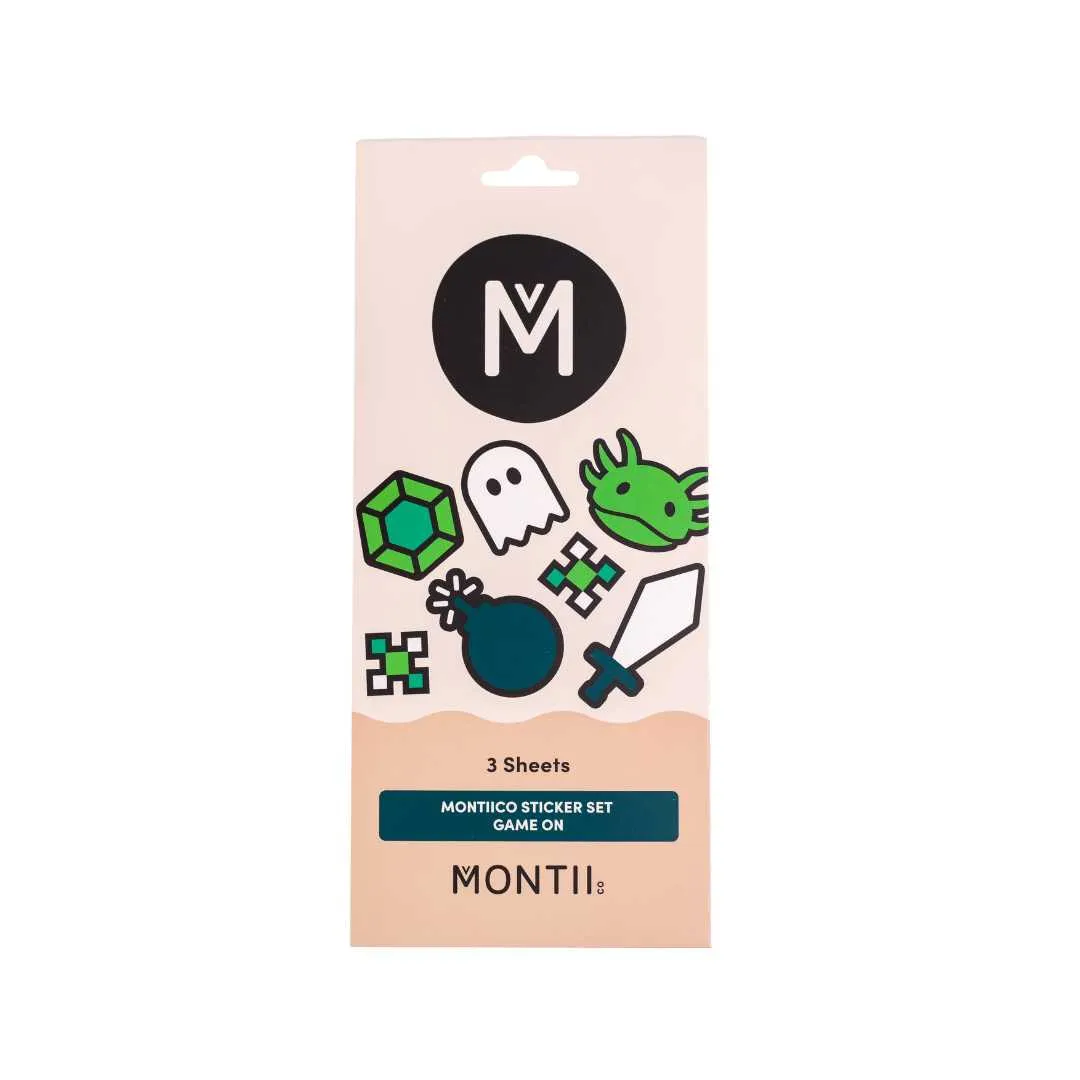 Montiico Vinyl Sticker Set - Game On