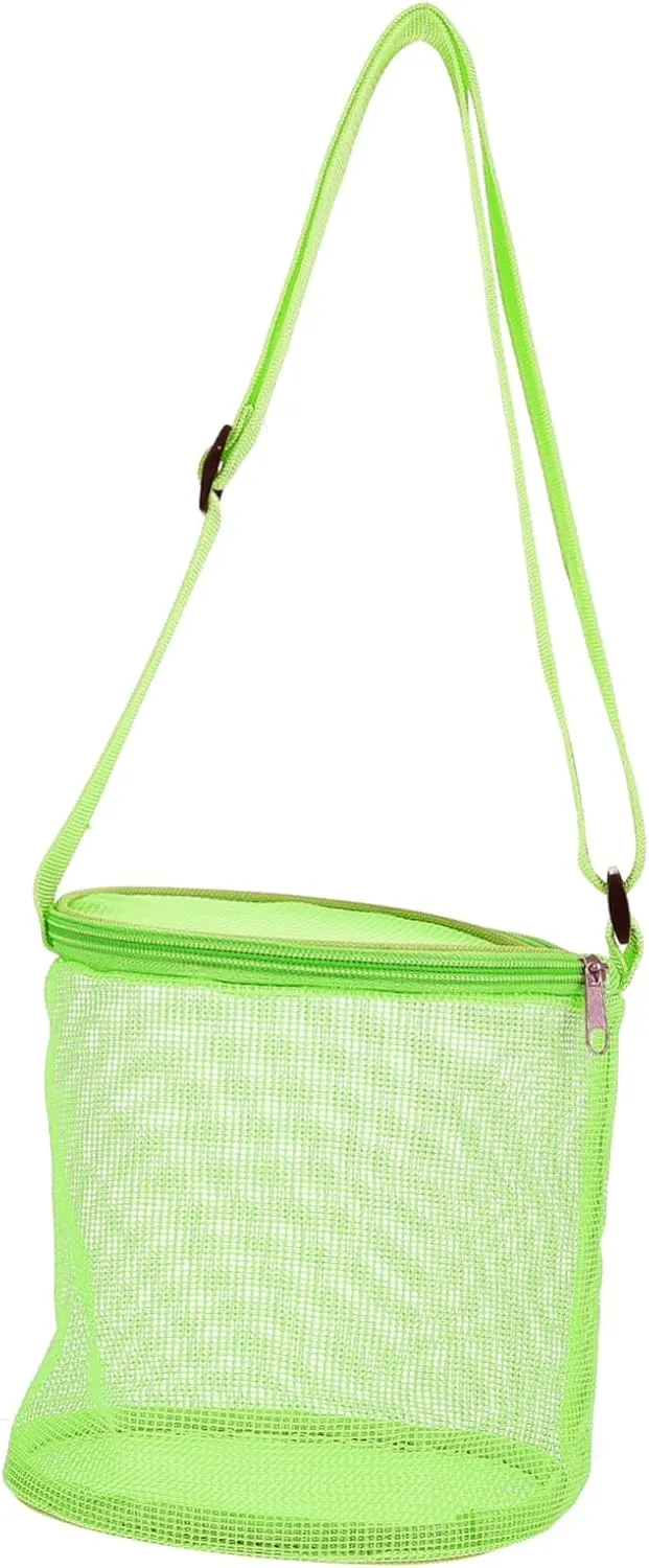 Multi-Functional Beach Toy Storage Bag Outdoor Toys for Boys and Girls Mesh Bag