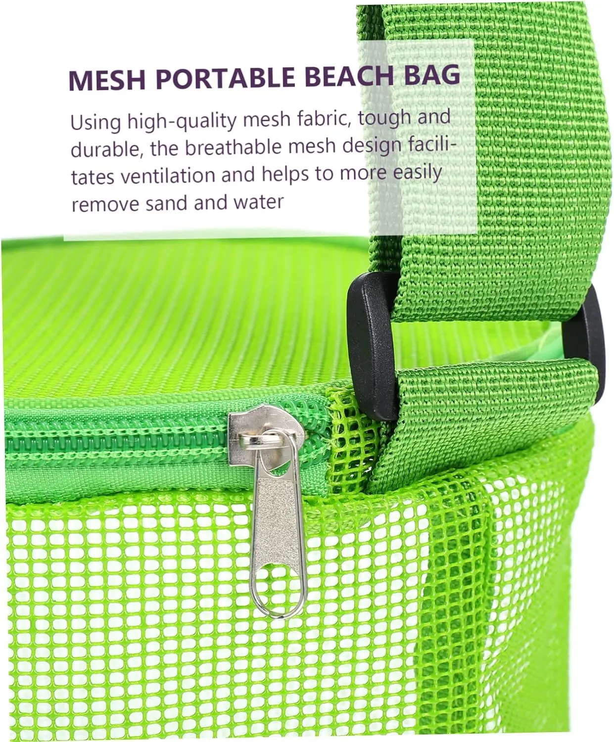 Multi-Functional Beach Toy Storage Bag Outdoor Toys for Boys and Girls Mesh Bag