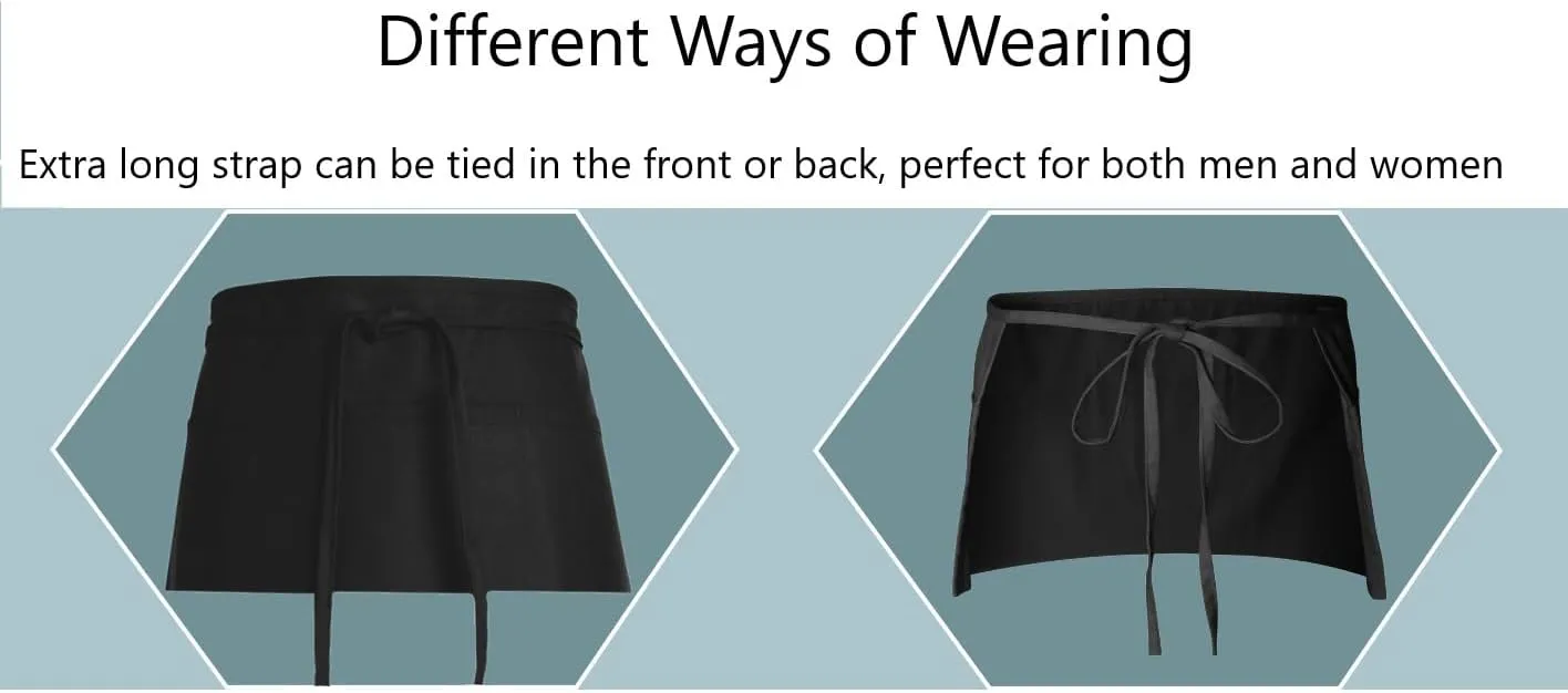 Natural Uniforms Multi-Pocket Commercial Waist Apron