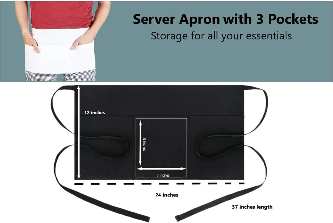 Natural Uniforms Multi-Pocket Commercial Waist Apron
