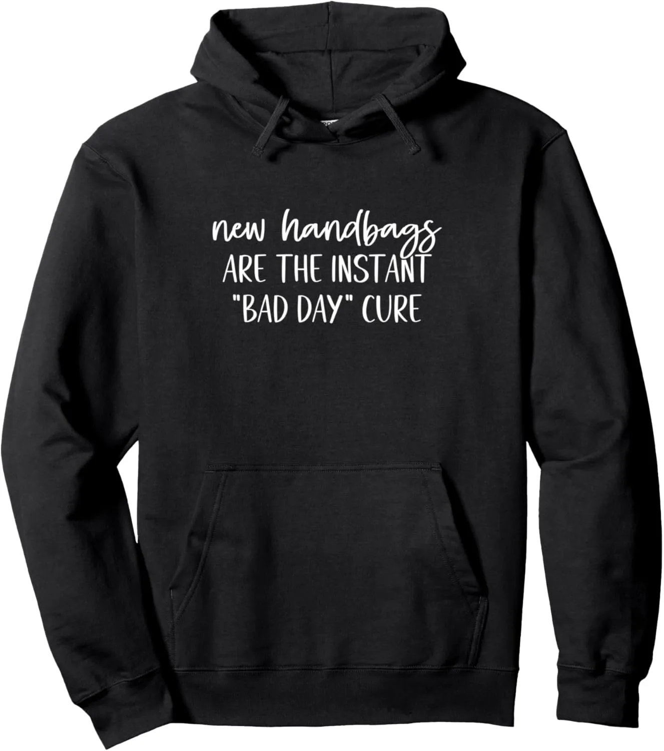 New Handbags Are The Instant Bad Day Cure, Purse Shopping Pullover Hoodie