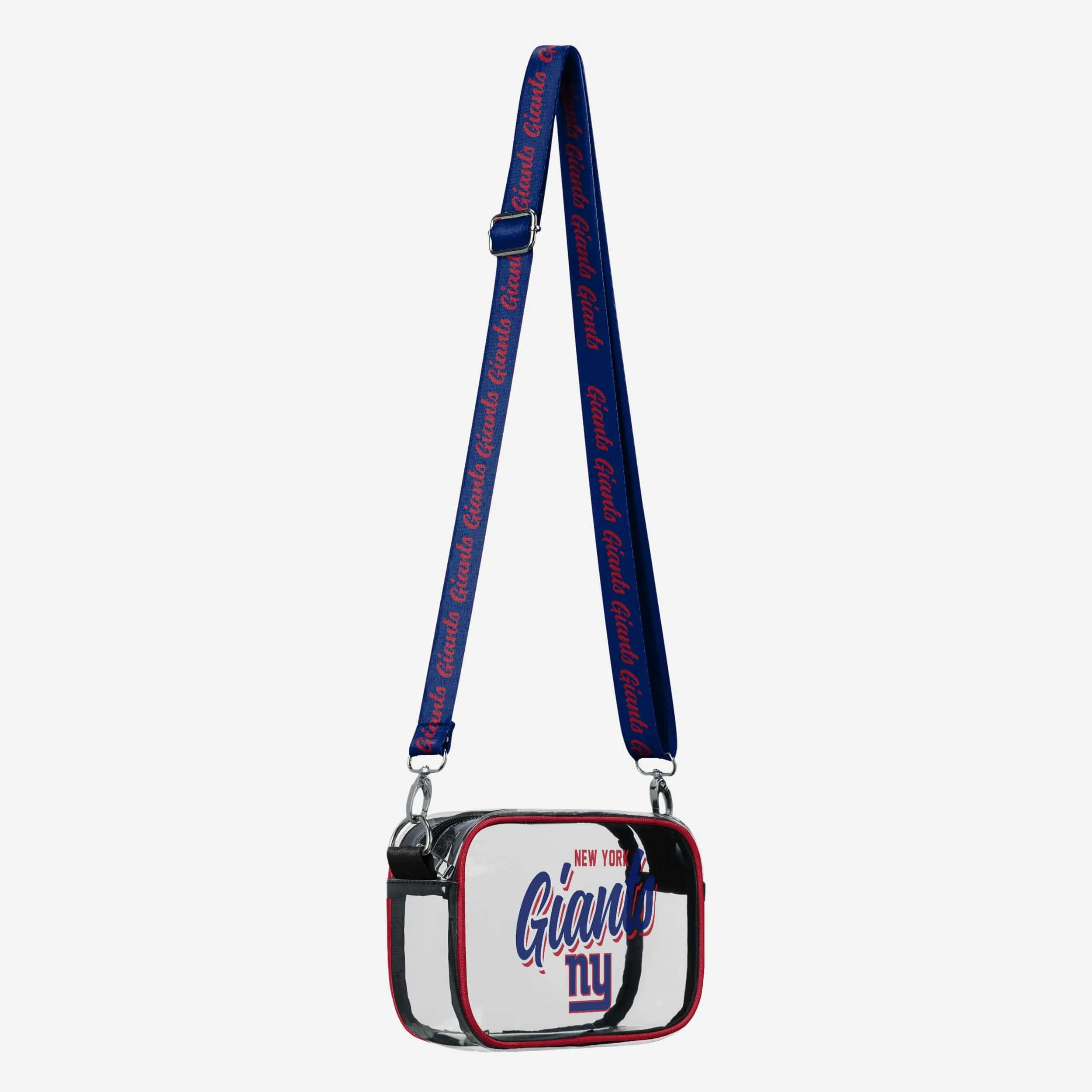 New York Giants Monty Script Clear Crossbody Bag