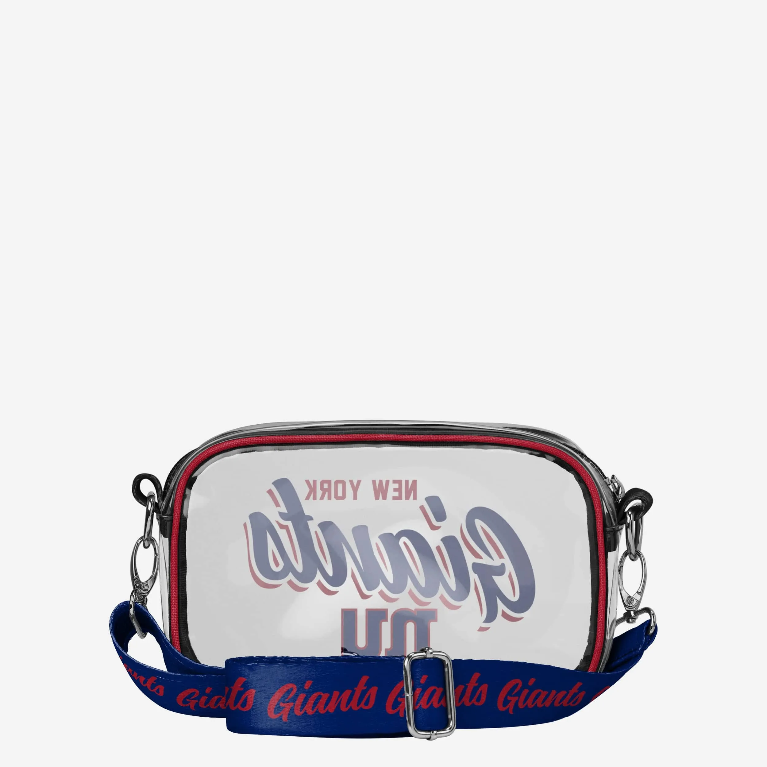New York Giants Monty Script Clear Crossbody Bag