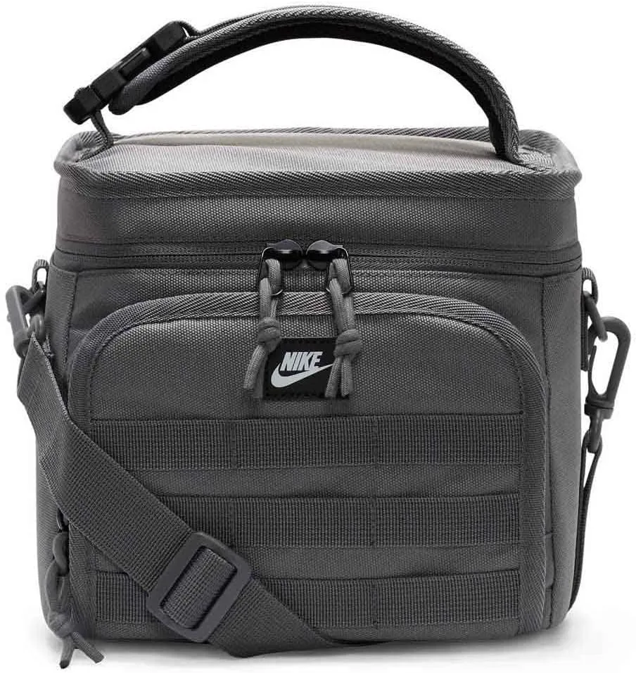 Nike Futura Sport Smoke Grey 9A2993-M19 Insulated PEVA lining Lunch Bag (Smoke Grey)