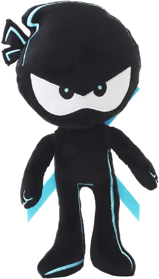 NINJA KIDZ TV Plush Buddy – Bryton | 12 Inch Figure | Removable Signature Toy Katana | Collectable | Great Gift & Fun Toy for Kids