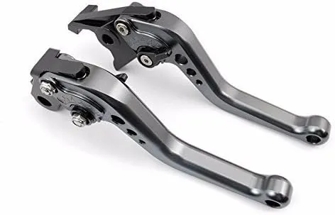 Niree Short Brake Clutch Levers for MV Agusta Dragster 800/RR 2014-2016 Rivale 800 2014-2016 Brutale 800/RR 2014-2015 Turismo Veloce 800 2014 Brutale 675 2014-2016 Gray
