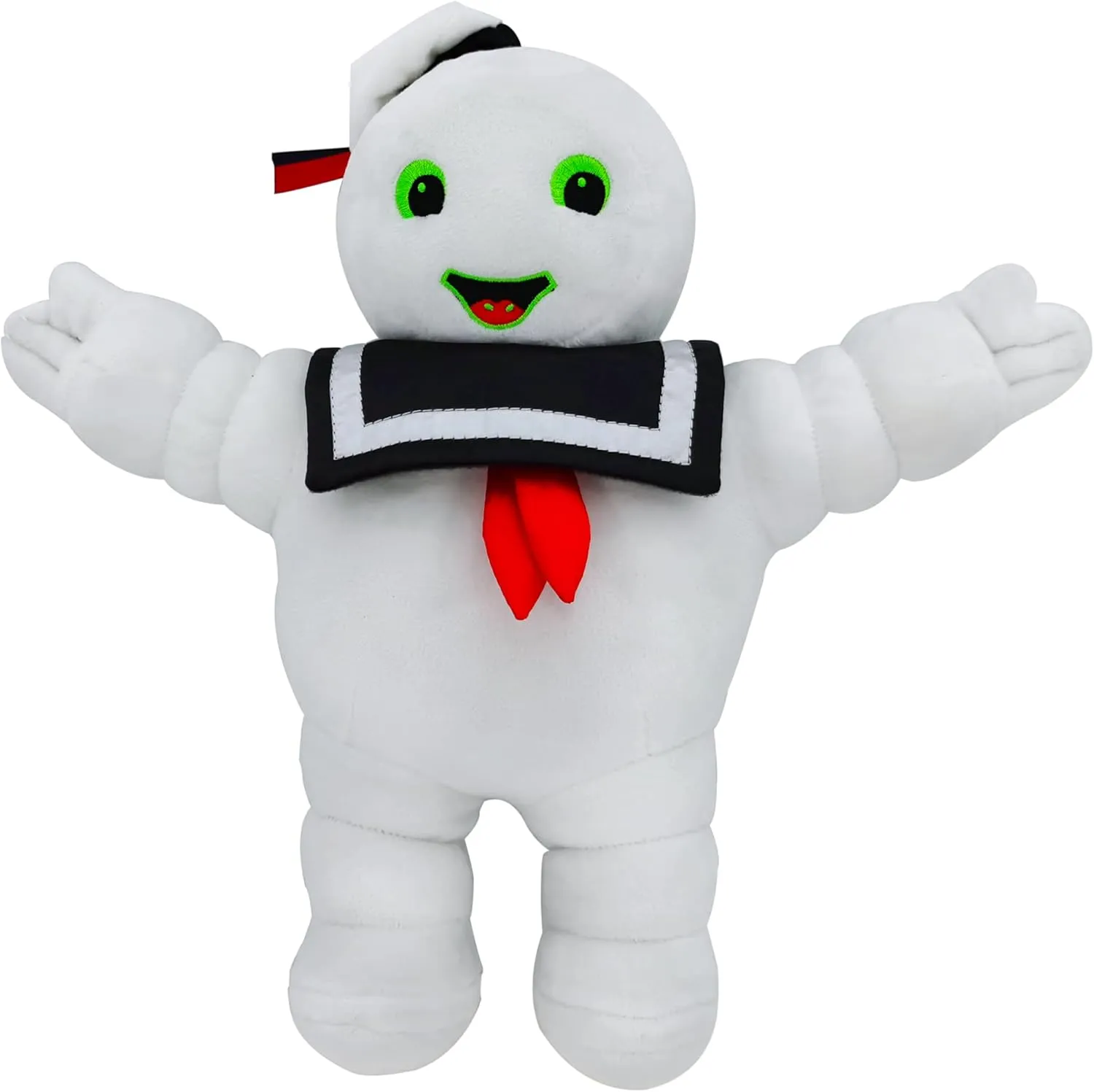 Noctilucent Stay Puft Marshmallow Man Plush Doll Ghost Hunter Plushie Stuffed Toy Figures