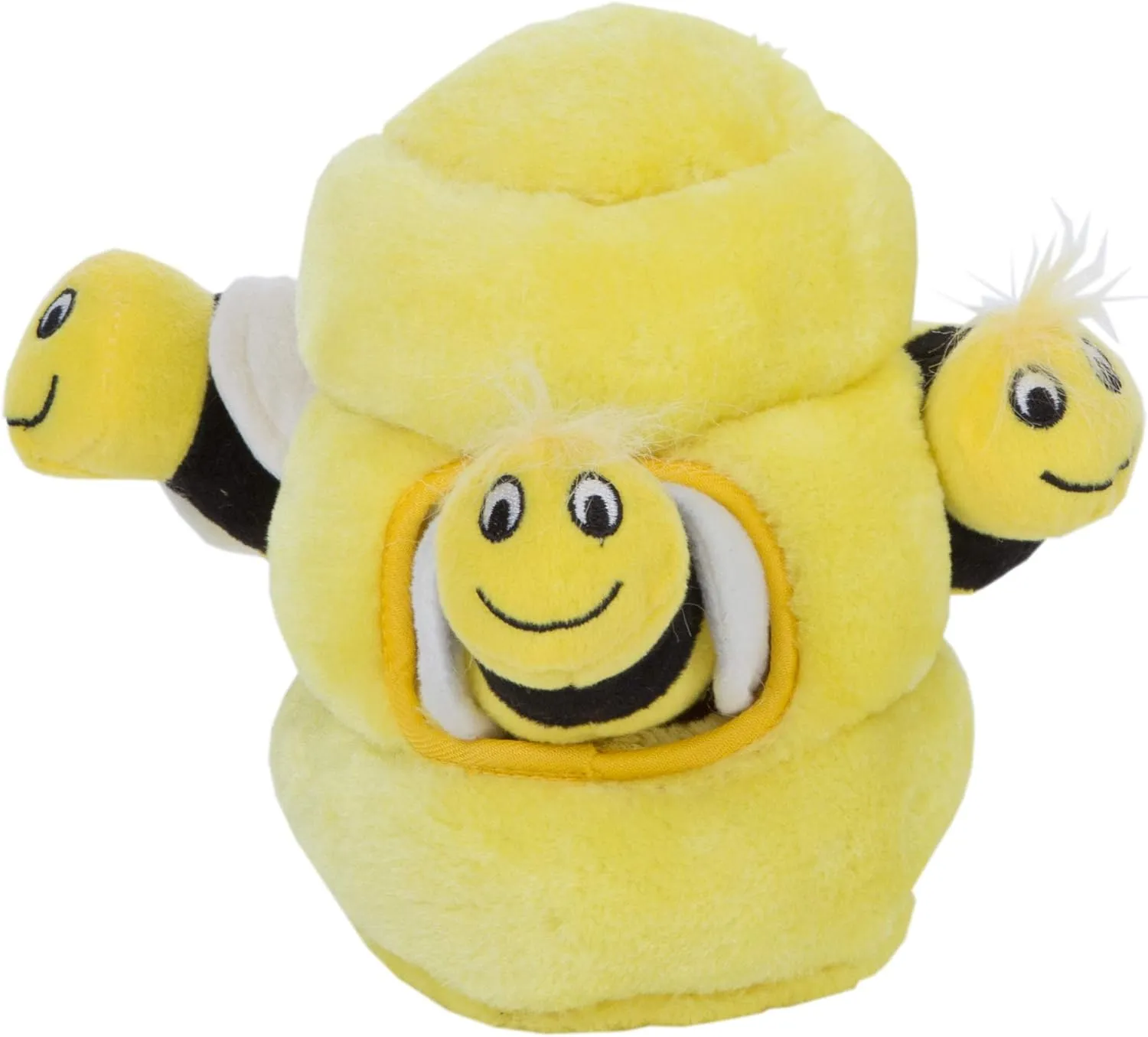 Outward Hound Hide A Bee Plush Dog Toy Puzzle