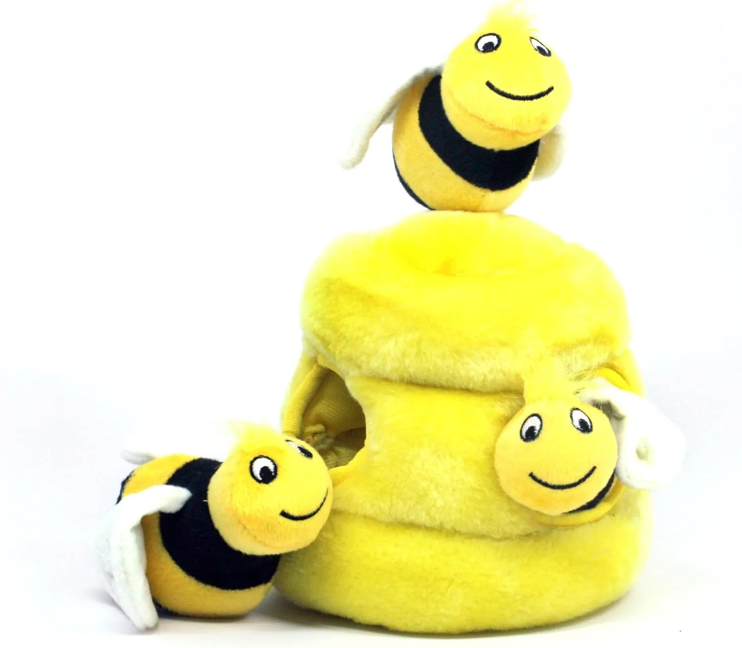 Outward Hound Hide A Bee Plush Dog Toy Puzzle