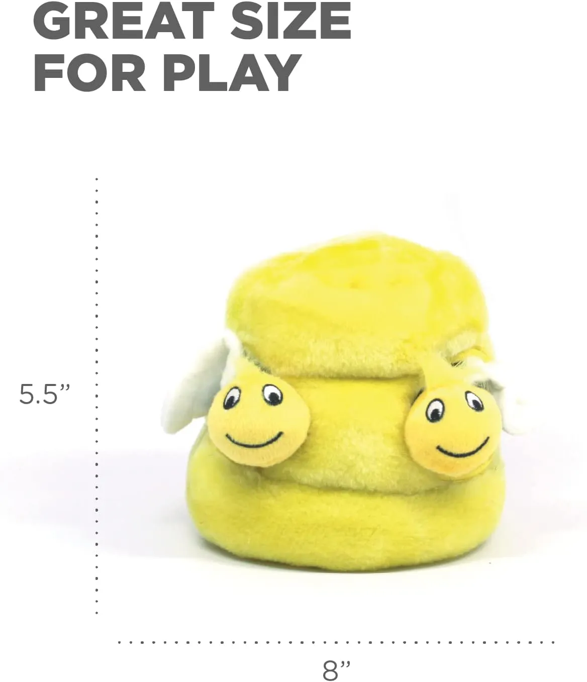 Outward Hound Hide A Bee Plush Dog Toy Puzzle