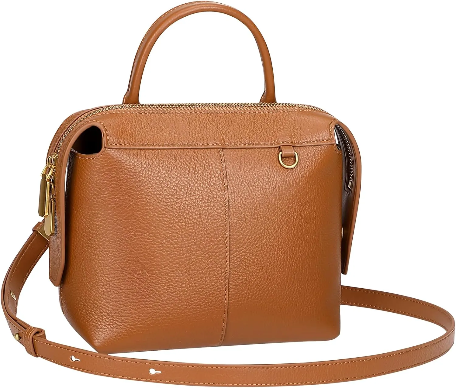 Over Earth Genuine Leather Crossbody Bags for Women Small Top Handle Satchel Purses and Handbags