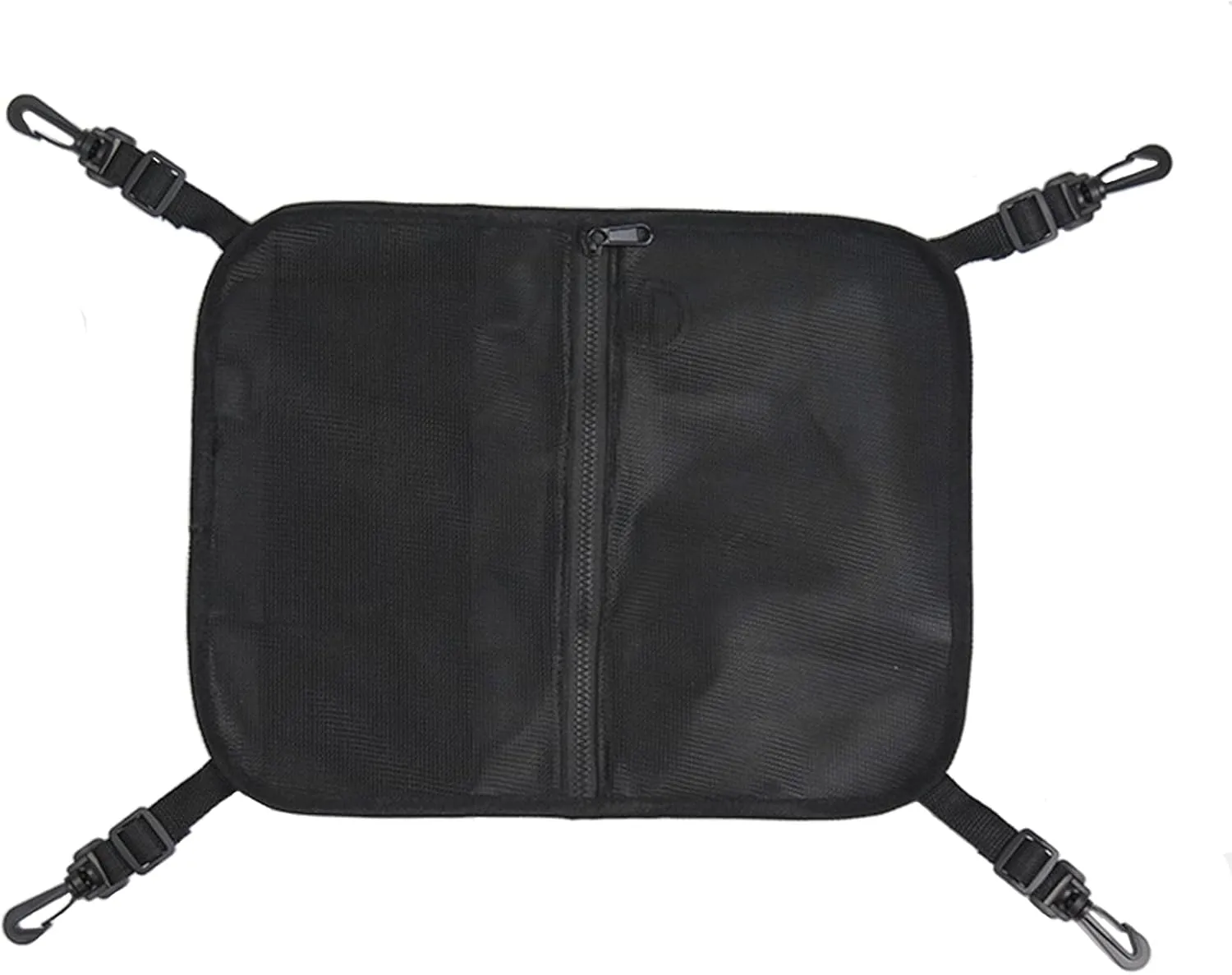Paddleboard Deck Bag,Mesh Storage Deck Bag,Stand-Up Paddle board and Kayaking Accessories,Adjustable Strap with Fixed Buckle