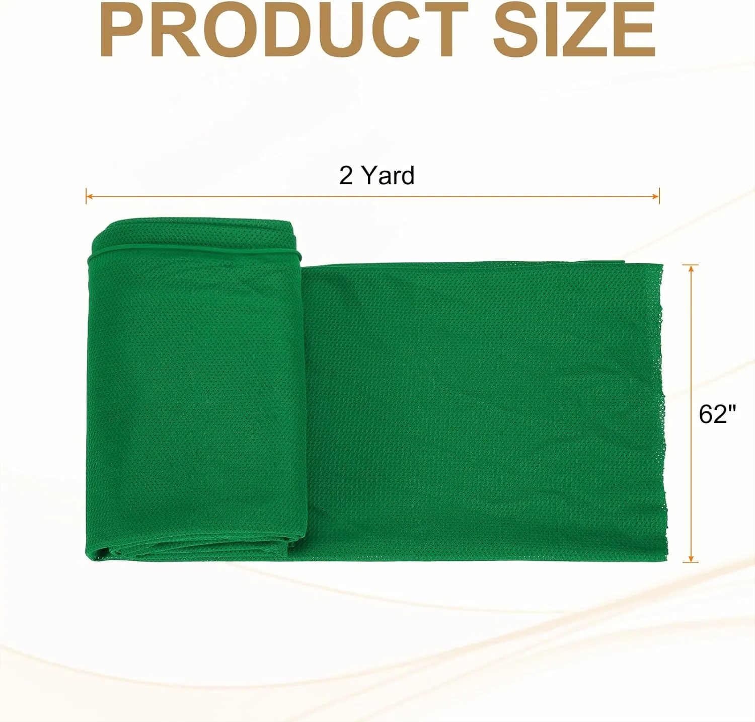 PATIKIL 62 Inch Wide Mesh Fabric Slightly Stretchy for Sewing Backpack Pocket and Straps, Netting Clothes, Netting Bags, Shopping Bags, Forest Green 2 Yard