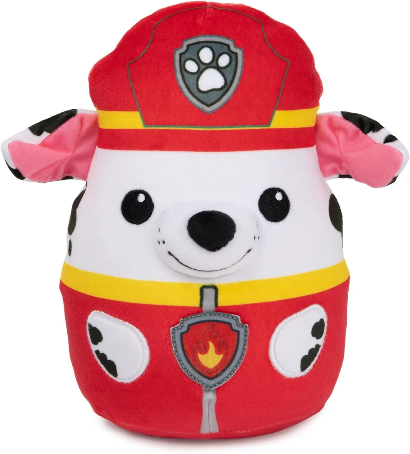 PAW Patrol Marshall Squish Plush, Official Toy from The Hit Cartoon, Squishy Stuffed Animal for Ages 1 and Up, 8”